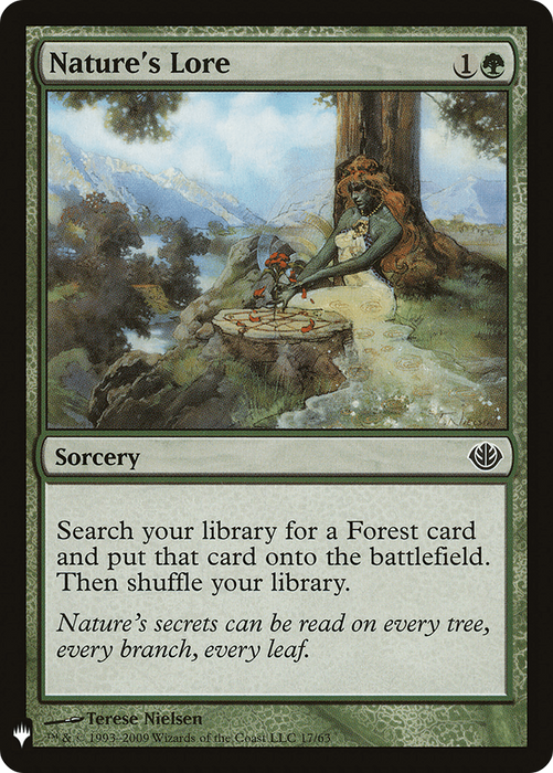 Nature's Lore (LIST-DDD-17) - common