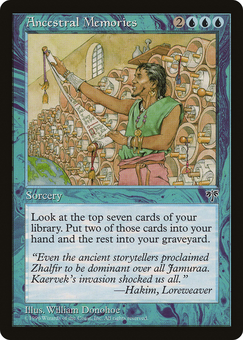 Ancestral Memories (MIR-052) - rare