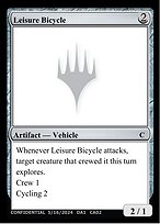Leisure Bicycle (UNK-CA02A) - common
