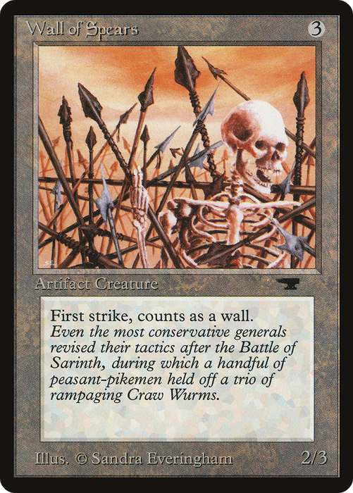Wall of Spears (ATQ-077) - uncommon