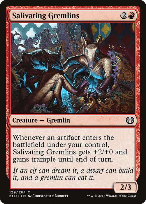 Salivating Gremlins (KLD-129) - common