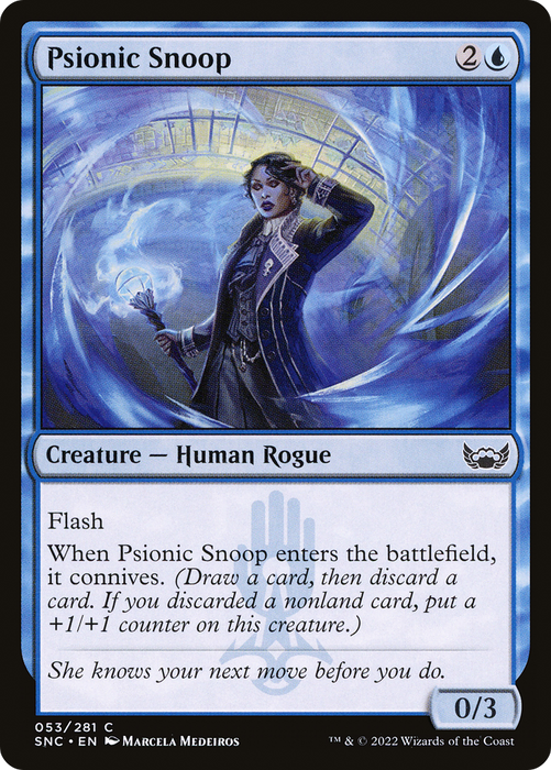 Psionic Snoop (SNC-053) - common - Foil