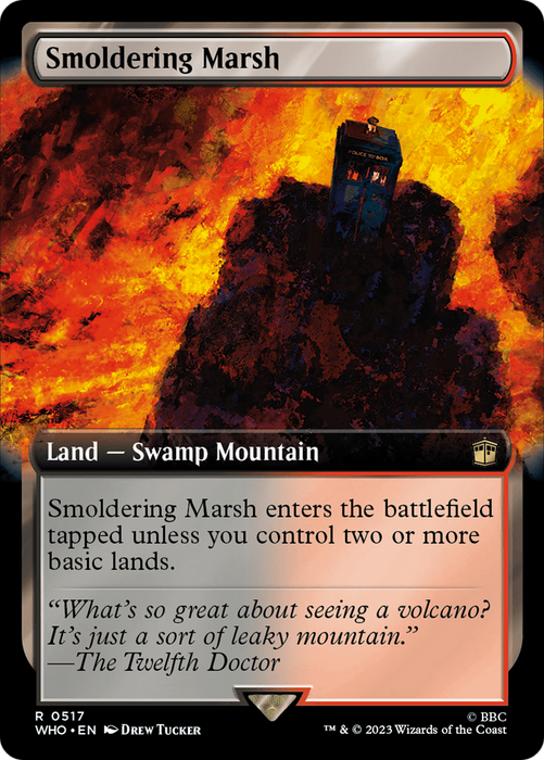 Smoldering Marsh (WHO-517) - rare: (Extended Art)