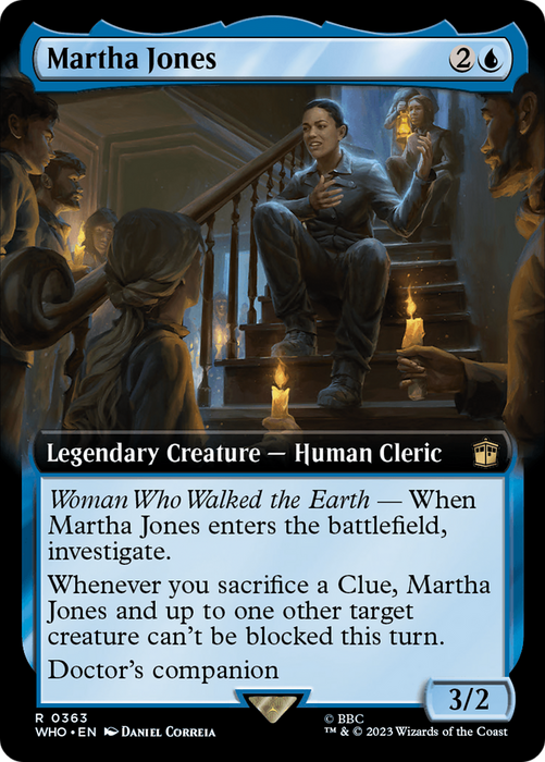 Martha Jones (WHO-363) - rare: (Extended Art) - Foil