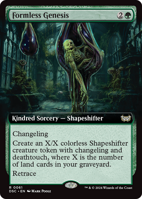 Formless Genesis (DSC-061) - rare: (Extended Art)