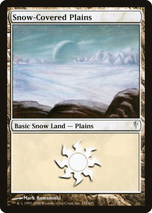 Snow-Covered Plains (CSP-151) - common - Foil
