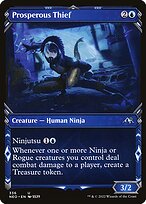 Prosperous Thief (NEO-336) - uncommon: (Showcase) - Foil
