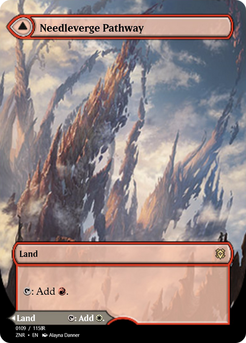 Needleverge Pathway // Pillarverge Pathway (PRM-88418) - rare - Foil