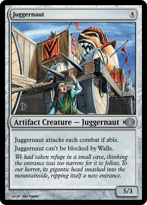 Juggernaut (PRM-35044) - uncommon - Foil