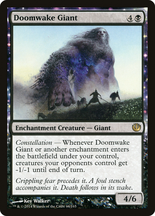 Doomwake Giant (JOU-066) - rare: (enchantment) - Foil