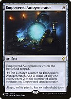 Empowered Autogenerator (LIST-C19-54) - rare