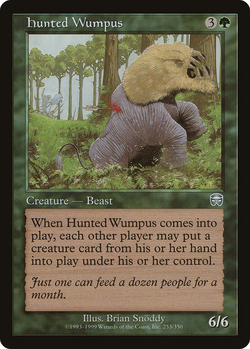 Hunted Wumpus (MMQ-253) - uncommon