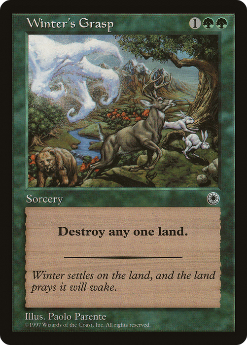 Winter's Grasp (POR-194) - uncommon
