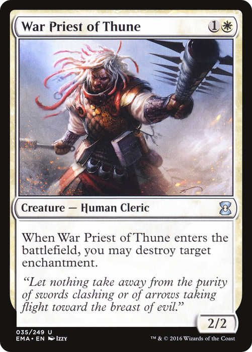 War Priest of Thune (EMA-035) - uncommon - Foil