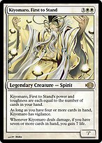 Kiyomaro, First to Stand (PRM-32015) - rare - Foil