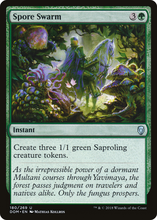 Spore Swarm (DOM-180) - uncommon - Foil