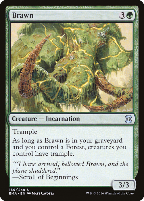 Brawn (EMA-159) - uncommon - Foil