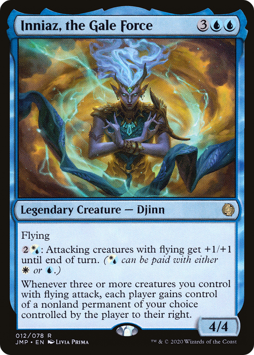 Inniaz, the Gale Force (JMP-012) - rare