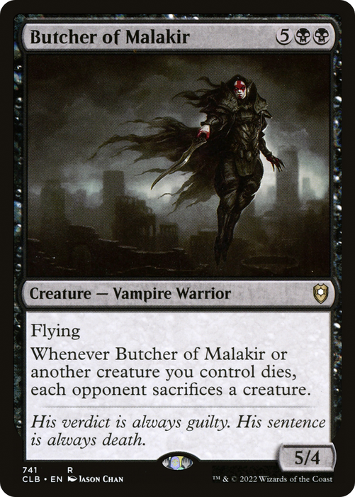 Butcher of Malakir (CLB-741) - rare