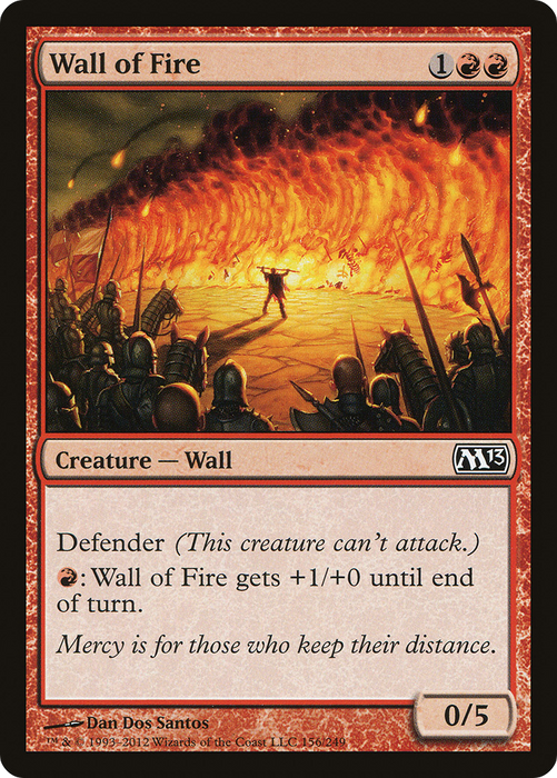 Wall of Fire (M13-156) - common