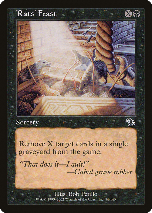 Rats' Feast (JUD-071) - common