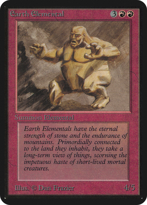 Earth Elemental (LEA-144) - uncommon