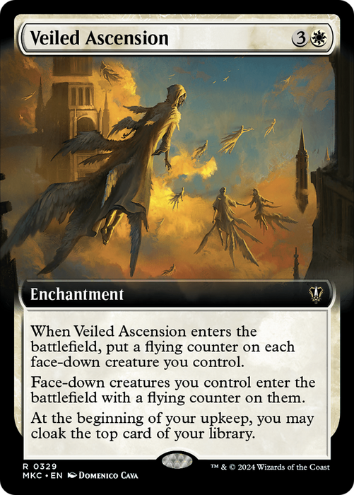 Veiled Ascension (MKC-329) - rare: (Extended Art)