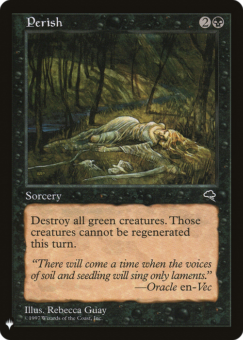 Perish (LIST-TMP-147) - uncommon