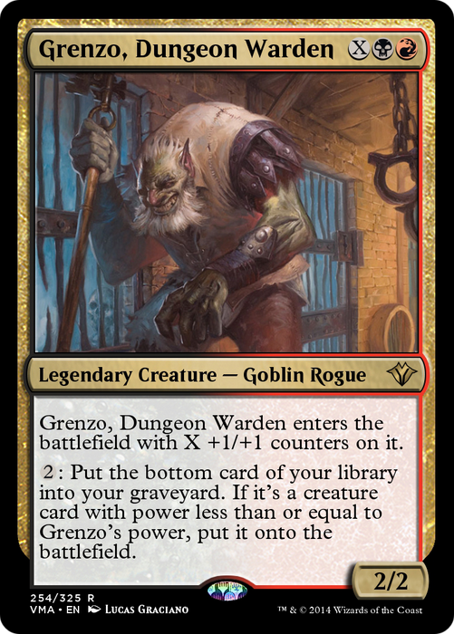 Grenzo, Dungeon Warden (VMA-254) - rare - Foil