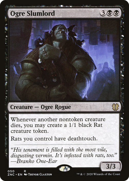 Ogre Slumlord (ZNC-050) - rare