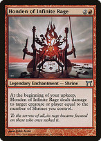 Honden of Infinite Rage (CHK-172) - uncommon - Foil