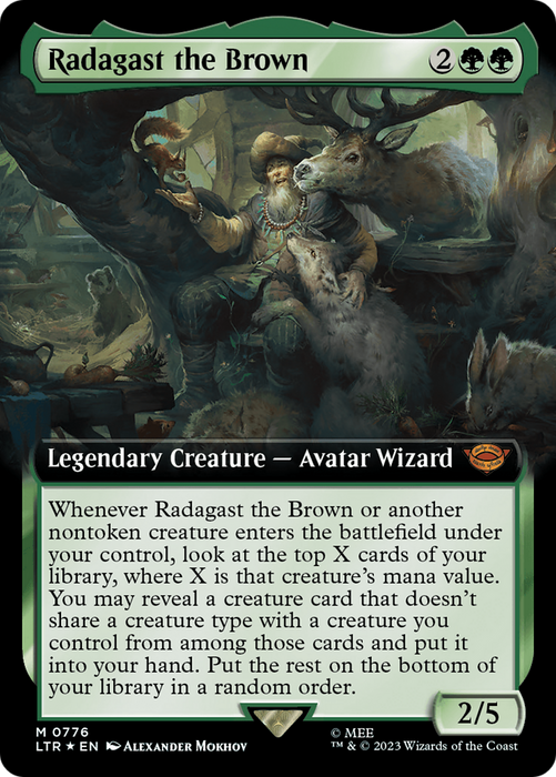 Radagast the Brown (LTR-776) - mythic: (Extended Art) - Foil