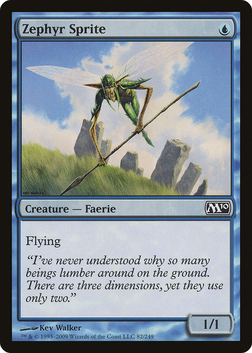 Zephyr Sprite (M10-082) - common - Foil