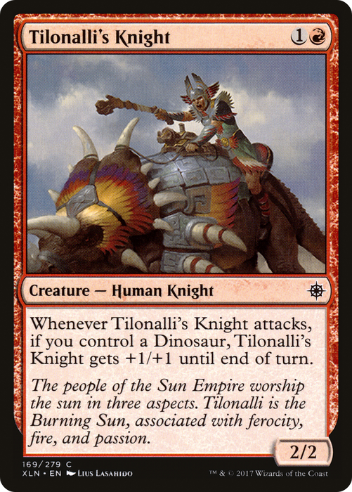 Tilonalli's Knight (XLN-169) - common - Foil