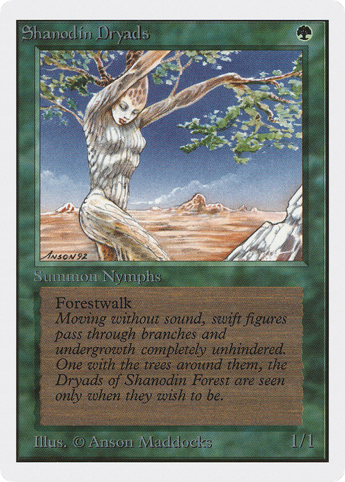 Shanodin Dryads (2ED-217) - common