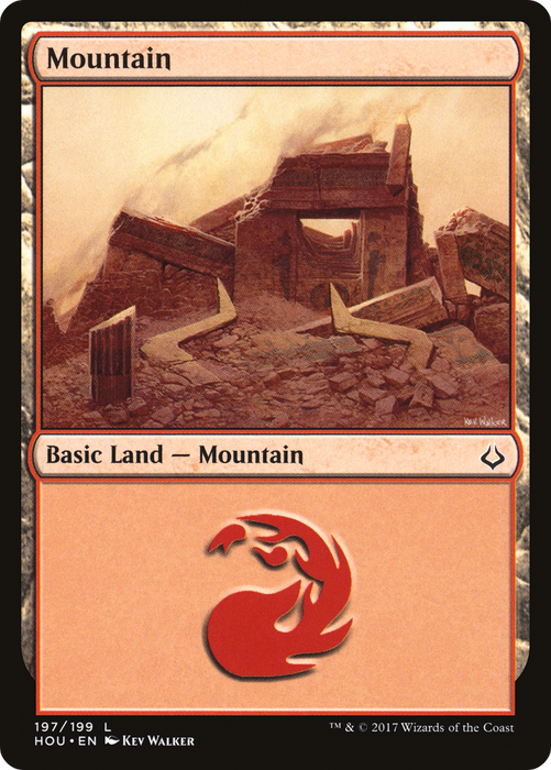 Mountain (HOU-197) - common - Foil