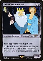 Gríma Wormtongue (SLD-734) - rare - Foil