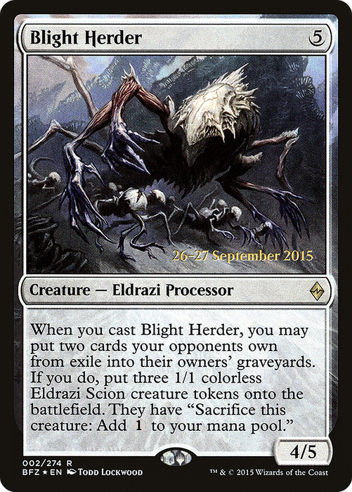 Blight Herder (PRE-02S) - rare - Foil