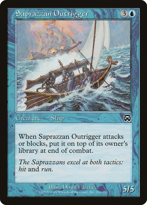 Saprazzan Outrigger (MMQ-101) - common