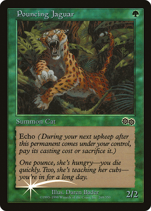 Pouncing Jaguar (ARENA-002) - rare - Foil