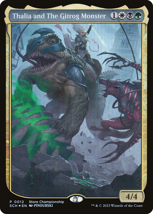 Thalia and The Gitrog Monster (GAME-012) - mythic - Foil