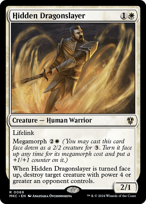 Hidden Dragonslayer (MKC-069) - rare