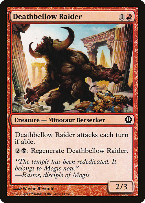 Deathbellow Raider (THS-117) - common - Foil