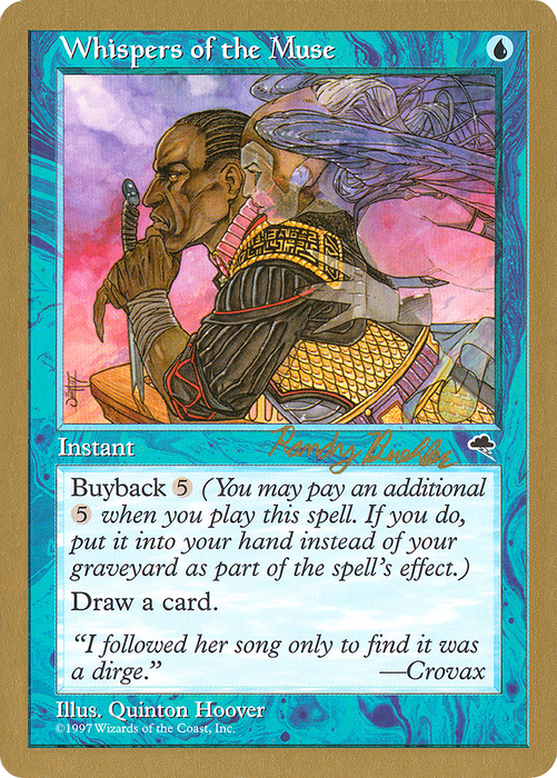 Whispers of the Muse (WCD-RB103) - uncommon