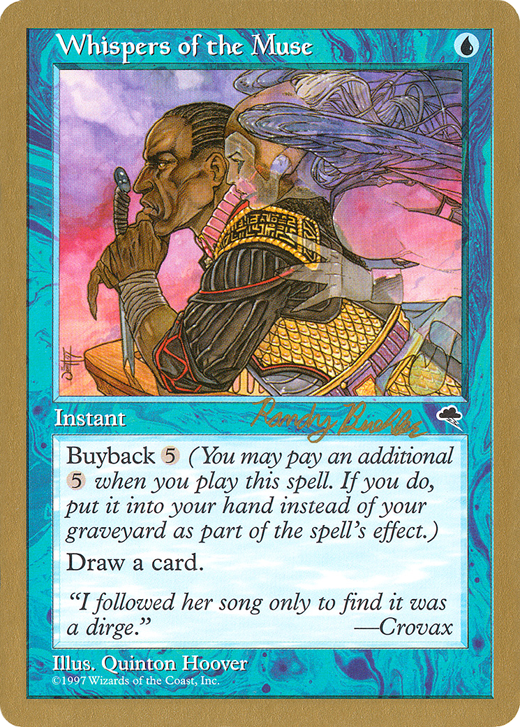 Whispers of the Muse (WCD-RB103) - uncommon