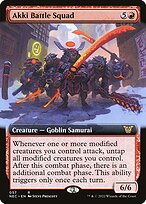 Akki Battle Squad (NEC-057) - rare: (Extended Art)