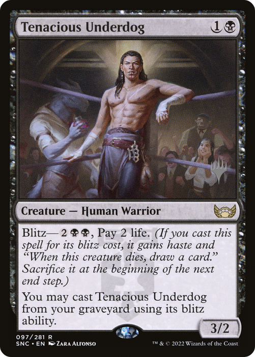 Tenacious Underdog (PPSNC-97P) - rare