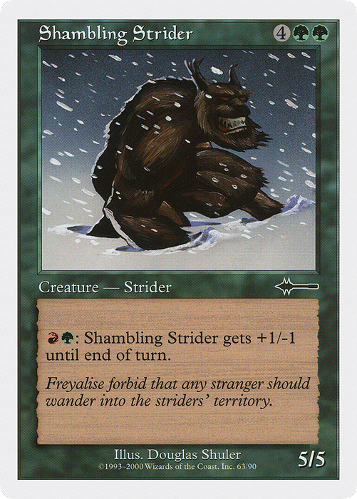 Shambling Strider (BTD-063) - common