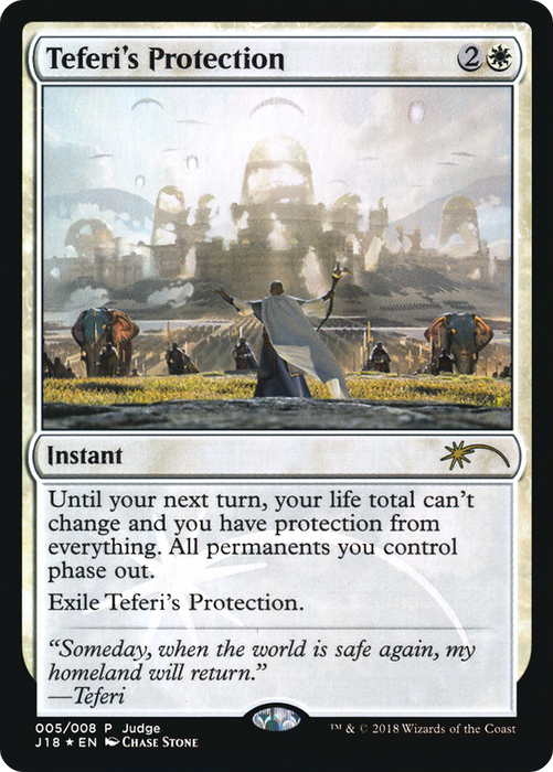 Teferi's Protection (JDG-005) - rare - Foil