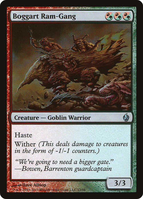 Boggart Ram-Gang (PD2-013) - uncommon - Foil